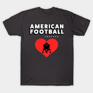 AMERICAN FOOTBALL LOVE T-Shirt